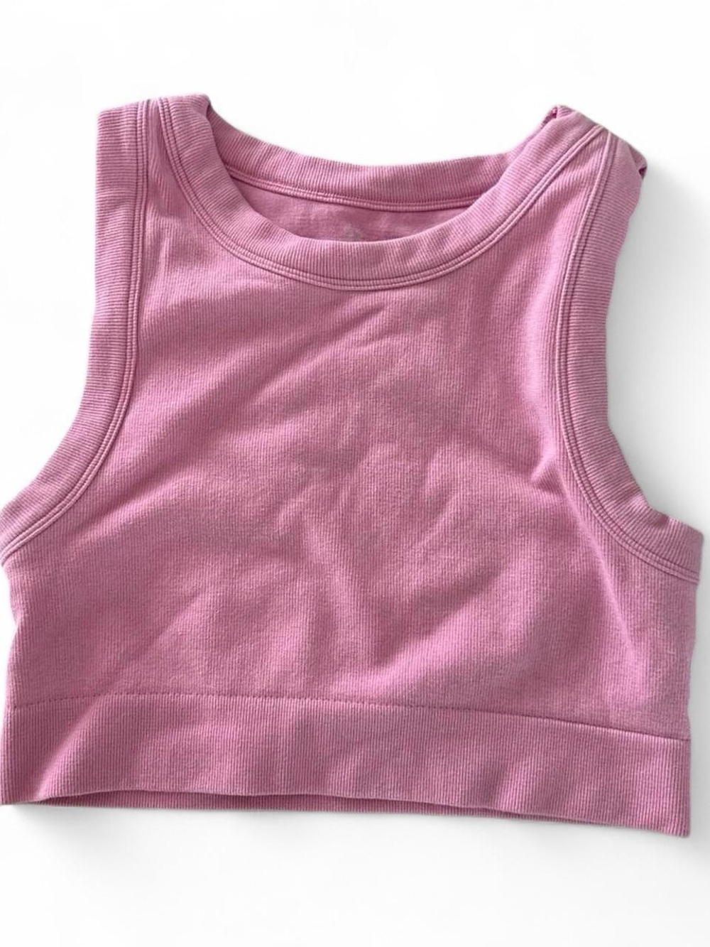 Aerie Ribbed Tank Top - Pink